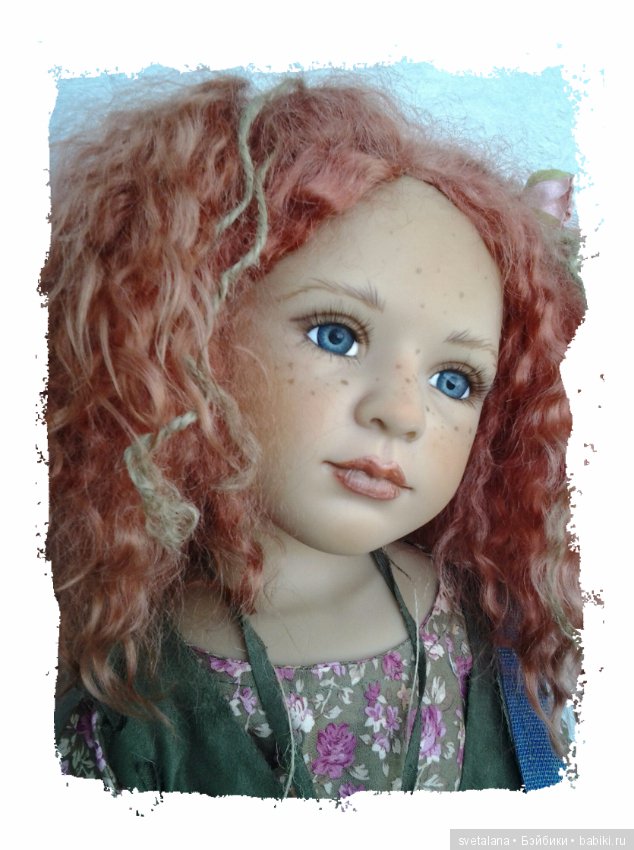 Кортни. Девочка-весна. ООАК куклы Courtney Golden Keepsake Company