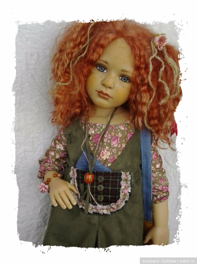 Кортни. Девочка-весна. ООАК куклы Courtney Golden Keepsake Company (фото 9)