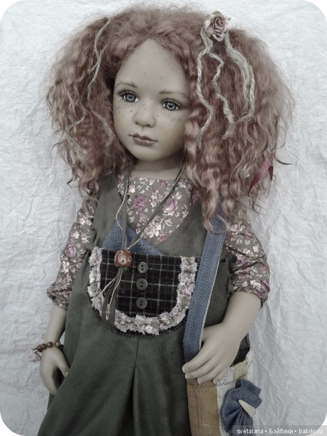 Кортни. Девочка-весна. ООАК куклы Courtney Golden Keepsake Company