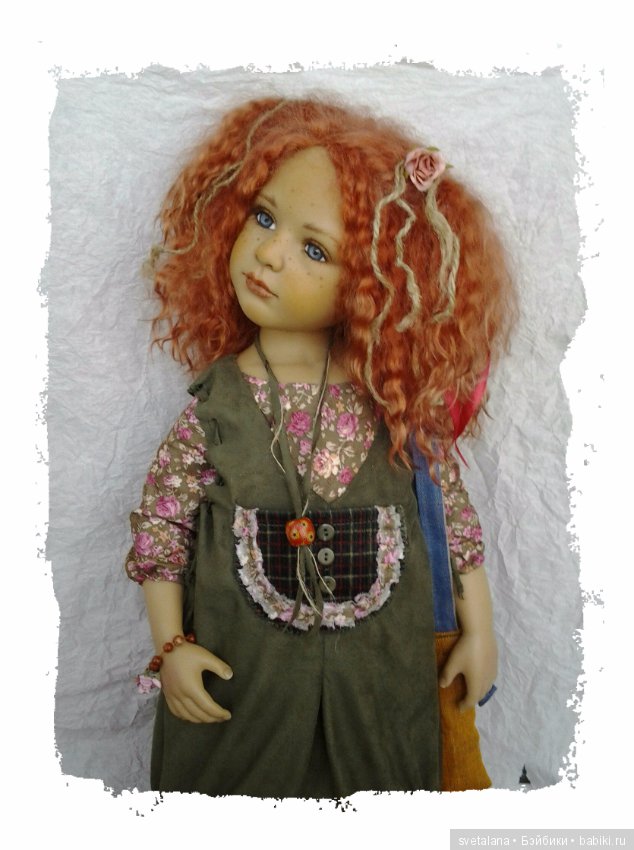 Кортни. Девочка-весна. ООАК куклы Courtney Golden Keepsake Company