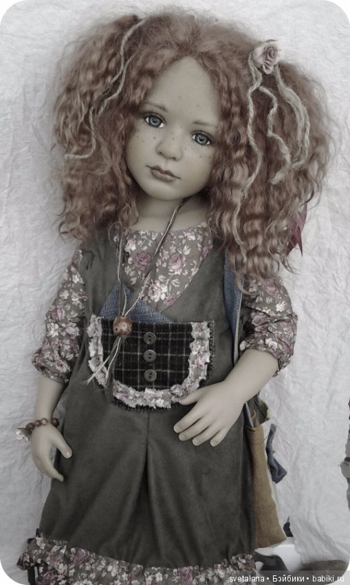 Кортни. Девочка-весна. ООАК куклы Courtney Golden Keepsake Company