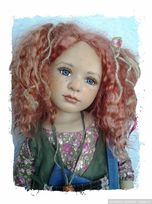 Кортни. Девочка-весна. ООАК куклы Courtney Golden Keepsake Company (фото 2)