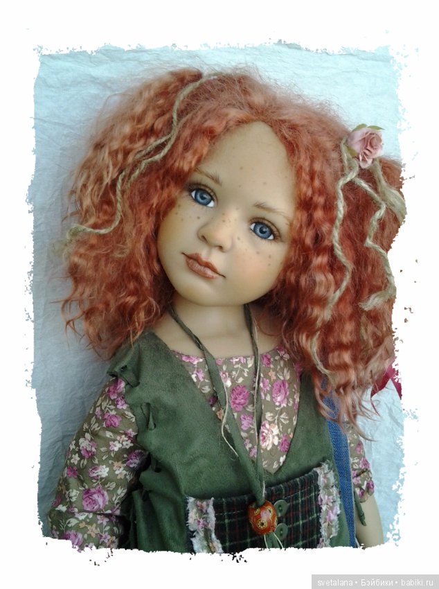 Кортни. Девочка-весна. ООАК куклы Courtney Golden Keepsake Company (фото 3)