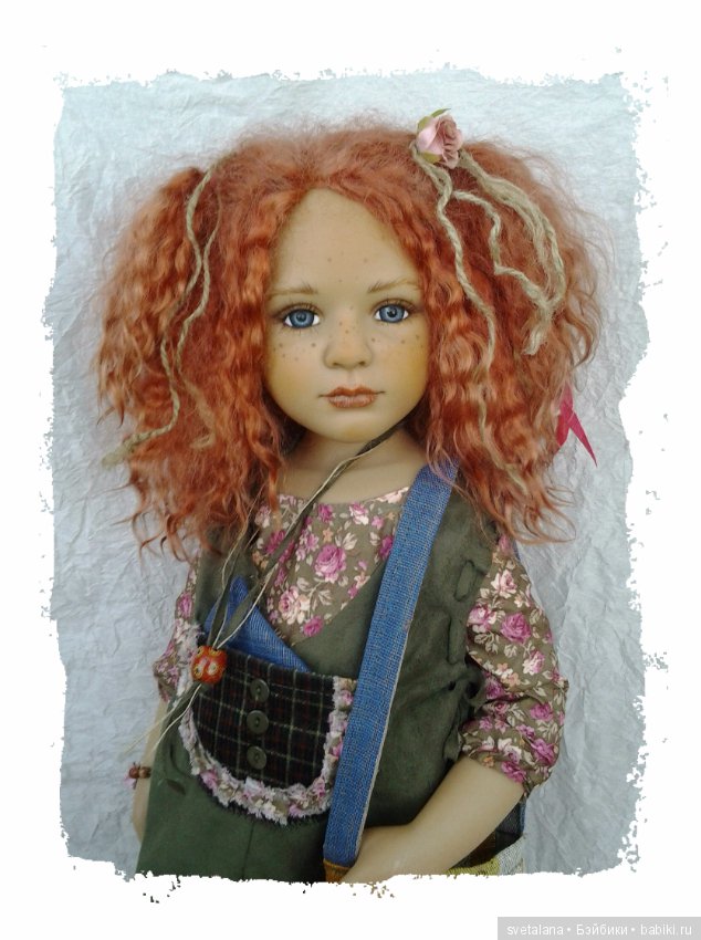 Кортни. Девочка-весна. ООАК куклы Courtney Golden Keepsake Company (фото 6)