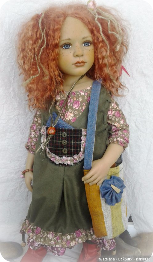 Кортни. Девочка-весна. ООАК куклы Courtney Golden Keepsake Company
