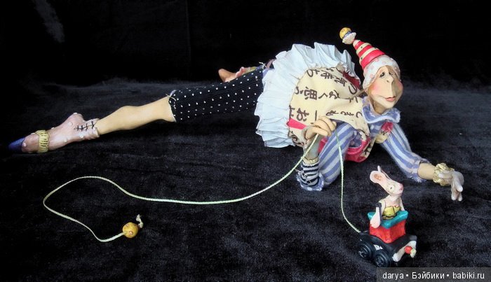 Куклы Kate Church — Необычные и смешные авторские куклы: гротеск (фото 6)