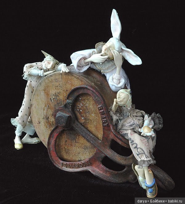 Куклы Kate Church — Необычные и смешные авторские куклы: гротеск (фото 4)