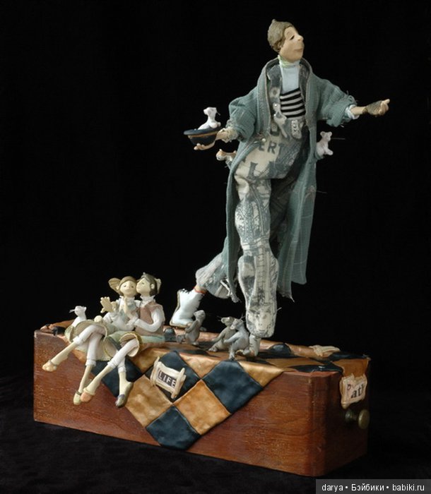 Куклы Kate Church — Необычные и смешные авторские куклы: гротеск (фото 7)