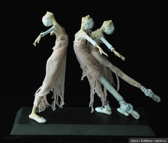 Куклы Kate Church — Необычные и смешные авторские куклы: гротеск