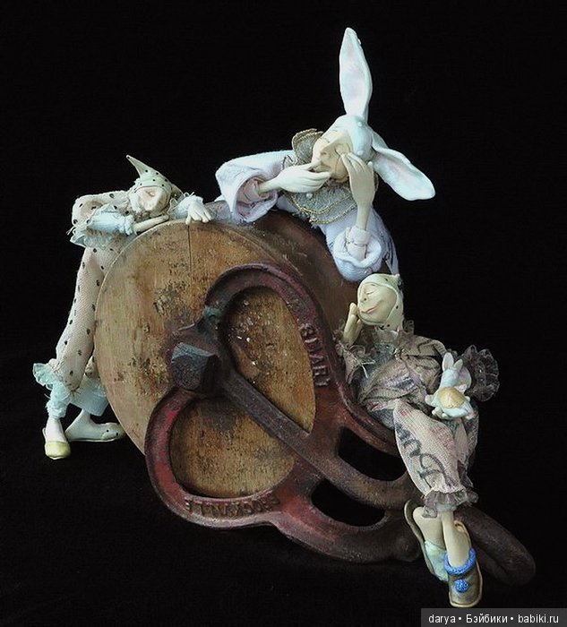 Куклы Kate Church — Необычные и смешные авторские куклы: гротеск