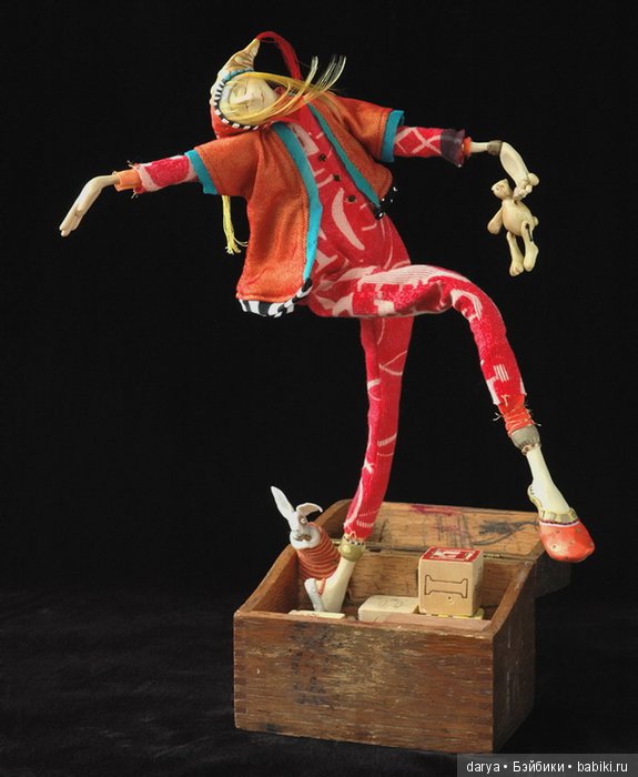 Куклы Kate Church — Необычные и смешные авторские куклы: гротеск