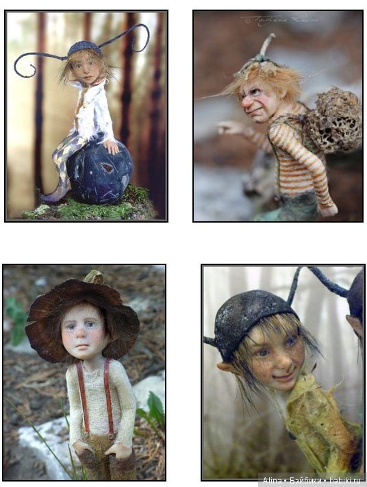 Лесные гномы и эльфы Tatjana Raum [18 фото]