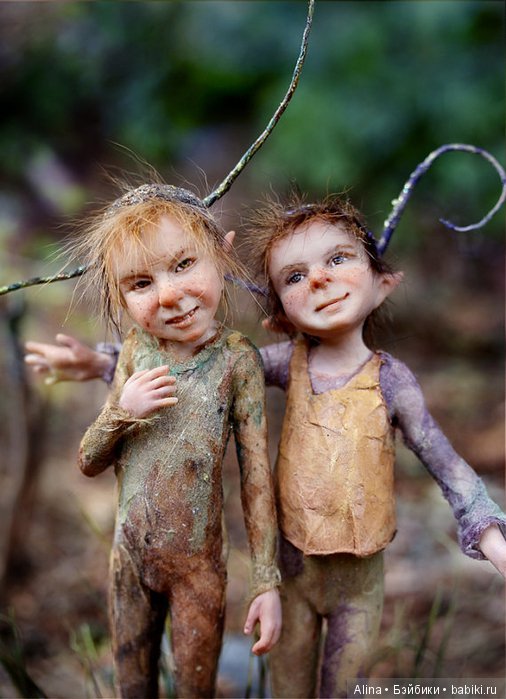 Лесные гномы и эльфы Tatjana Raum [18 фото] (фото 8)