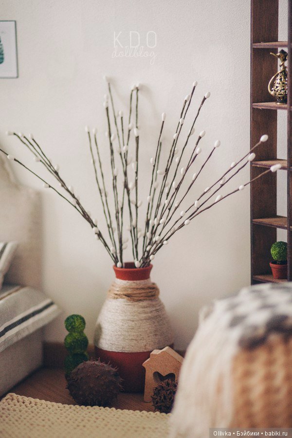 Творчество. Комплект с пастельных тонах в румбокс для кукол (фото 2)