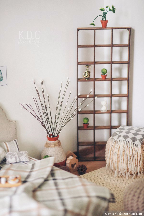 Творчество. Комплект с пастельных тонах в румбокс для кукол (фото 3)