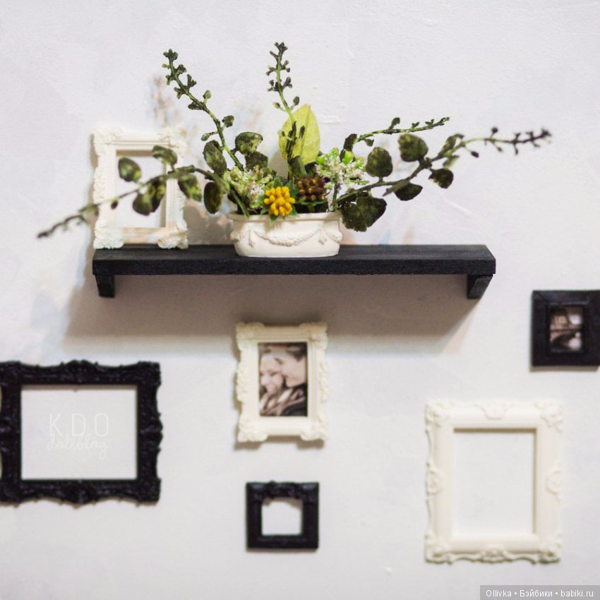 Январь 2016. Комплект для кукольной мебели в оранжево-черно-желтых тонах (фото 2)