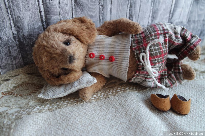 Илюша Обломов. Игрушка своими руками (фото 4)