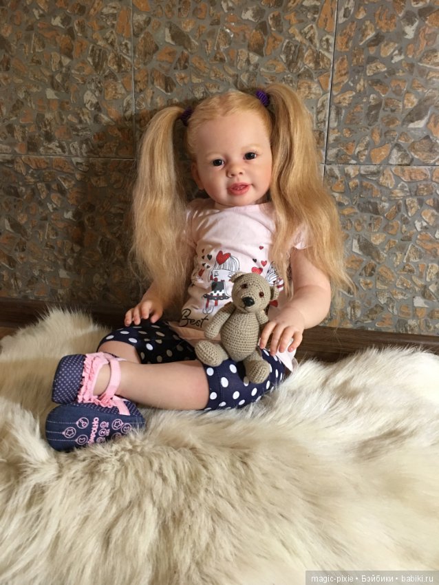 Кукла реборн Анютка — Куклы Реборн (Reborn): работы мастеров (фото 9)