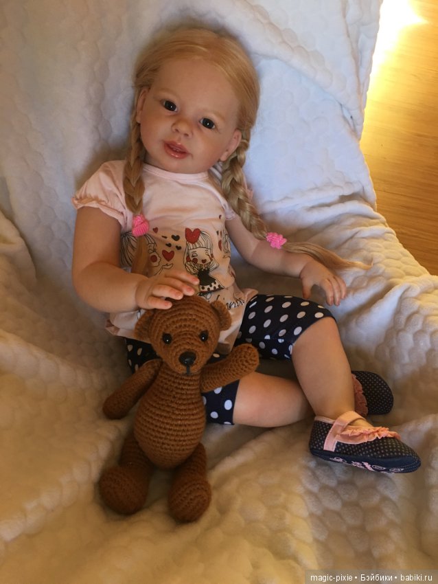 Кукла реборн Анютка — Куклы Реборн (Reborn): работы мастеров