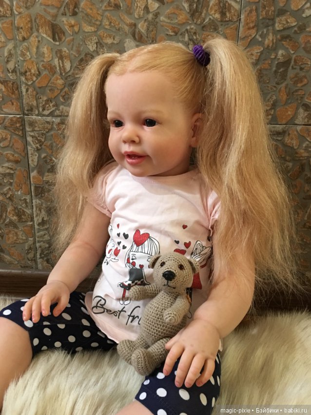 Кукла реборн Анютка — Куклы Реборн (Reborn): работы мастеров (фото 7)