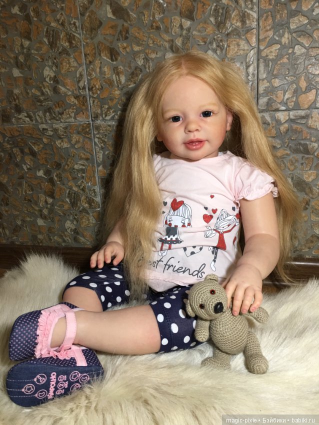 Кукла реборн Анютка — Куклы Реборн (Reborn): работы мастеров (фото 10)
