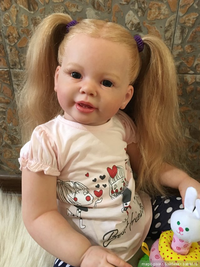Кукла реборн Анютка — Куклы Реборн (Reborn): работы мастеров (фото 5)