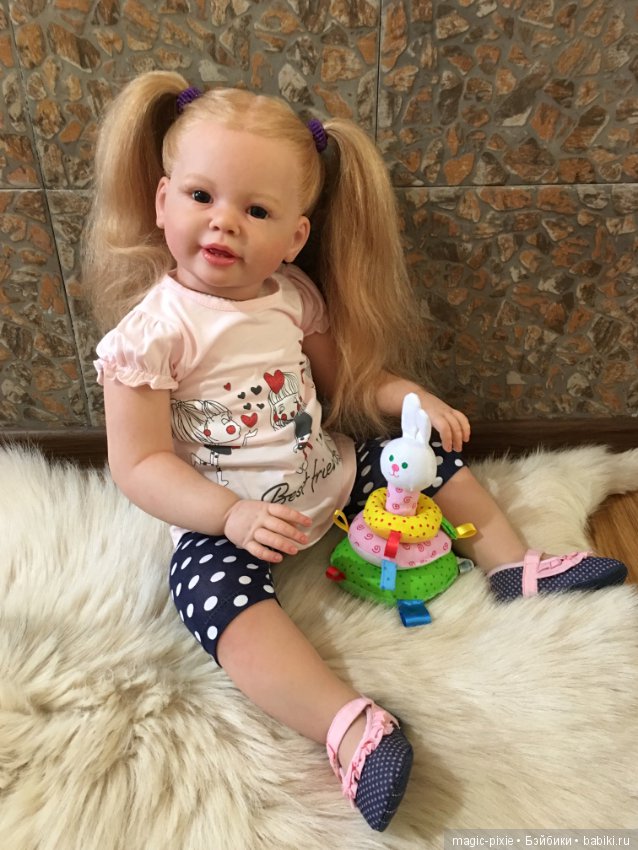 Кукла реборн Анютка — Куклы Реборн (Reborn): работы мастеров (фото 4)