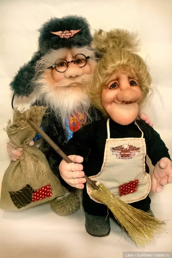 Домашние обереги - Навсегда вместе. Куклы из капрона (фото 3)