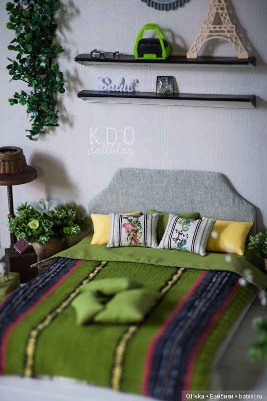 Из архивного. Яркий комплект для кукольной мебели (фото 4)