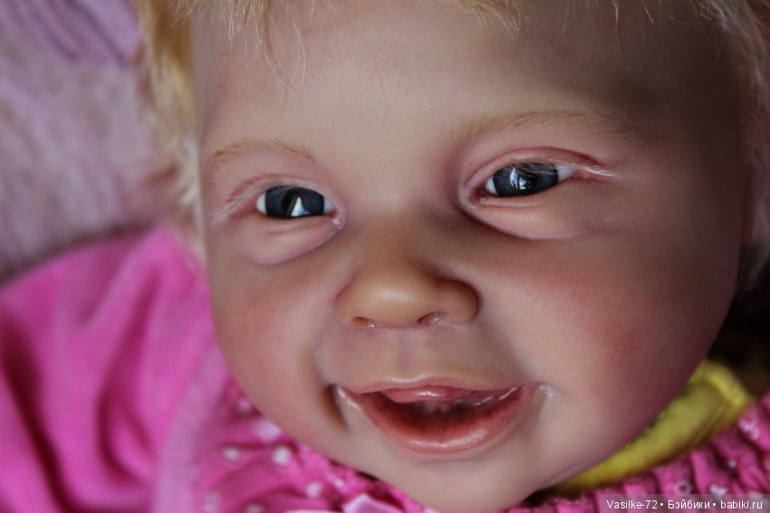 Куколка реборн Вика из молда Ария (фото 4)