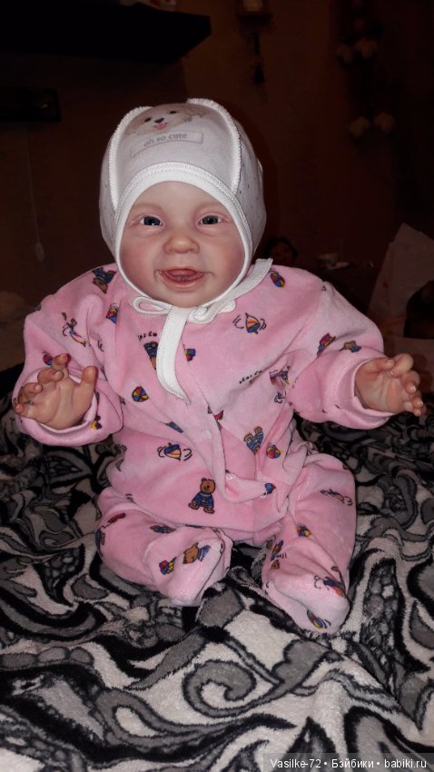 Куколка реборн Вика из молда Ария (фото 7)