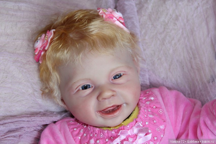 Куколка реборн Вика из молда Ария (фото 2)