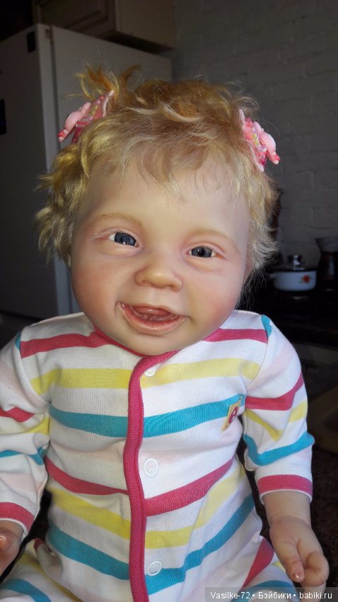 Куколка реборн Вика из молда Ария (фото 5)