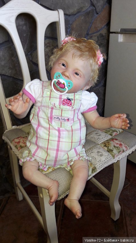 Куколка реборн Вика из молда Ария (фото 6)