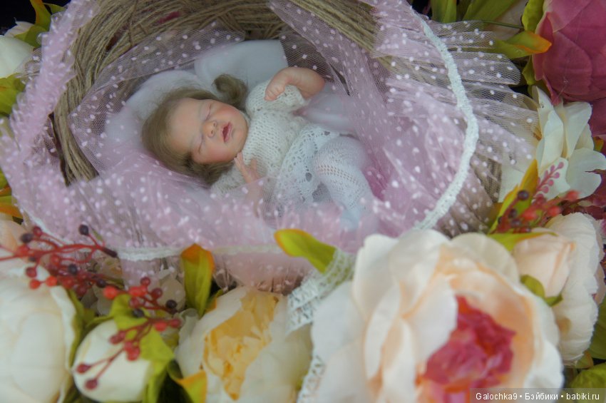 Малютка Wee Patience от Иглес. Мини реборн Галины Лобашовой (фото 6)