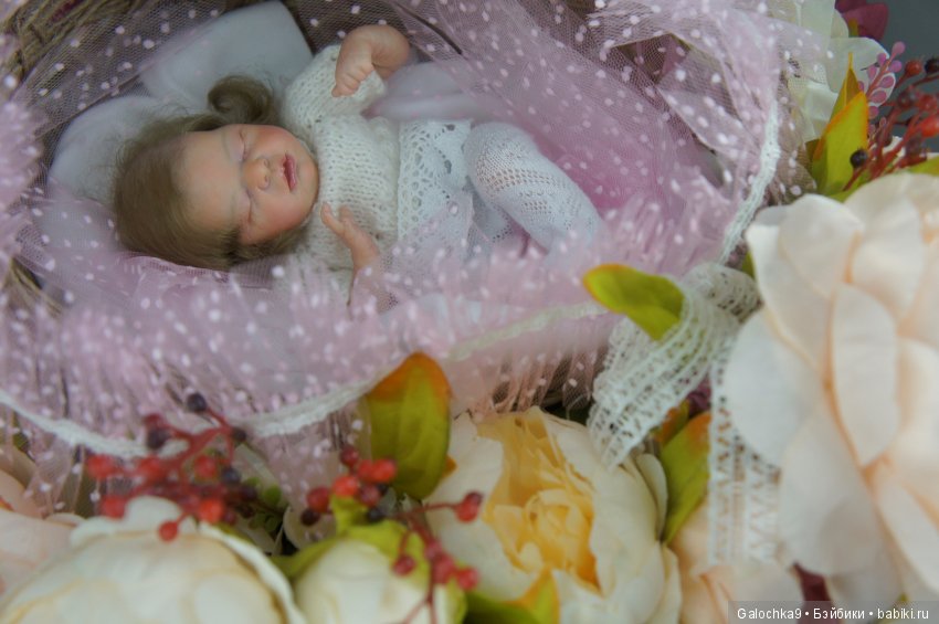 Малютка Wee Patience от Иглес. Мини реборн Галины Лобашовой
