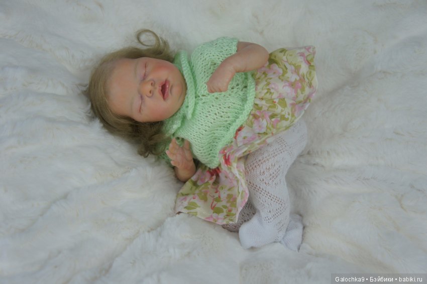 Малютка Wee Patience от Иглес. Мини реборн Галины Лобашовой (фото 10)