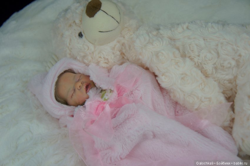 Малютка Wee Patience от Иглес. Мини реборн Галины Лобашовой