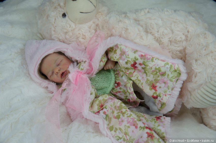 Малютка Wee Patience от Иглес. Мини реборн Галины Лобашовой (фото 2)