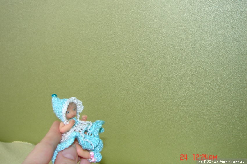 Молли - авторская мини кукла Ланы