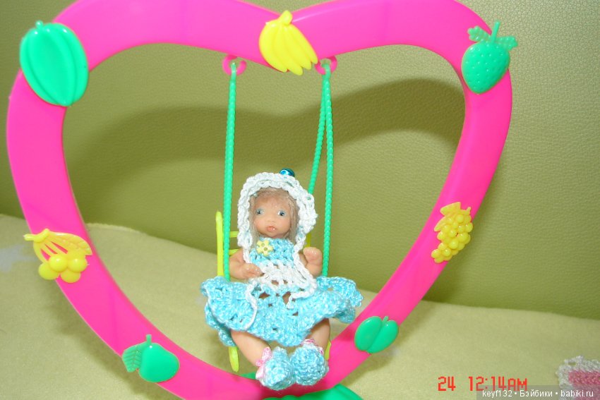 Молли - авторская мини кукла Ланы (фото 8)