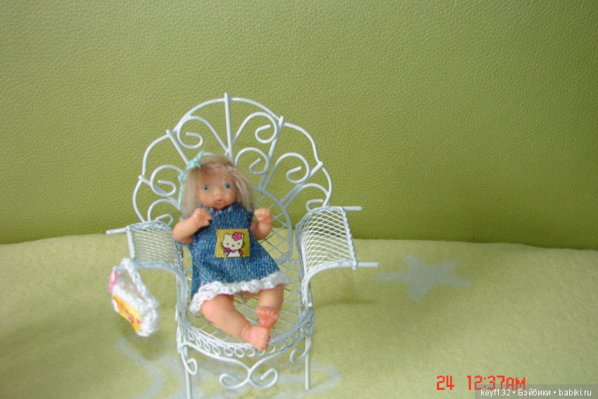 Молли - авторская мини кукла Ланы