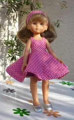 Выкройка платья для куклы Corolle