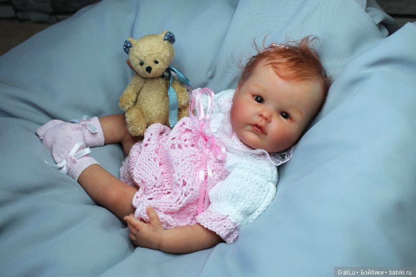 Mina от Didy Jakobsen. Мини кукла реборн Галины Людвиг (фото 9)