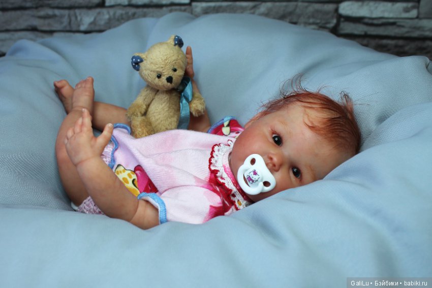 Mina от Didy Jakobsen. Мини кукла реборн Галины Людвиг (фото 4)