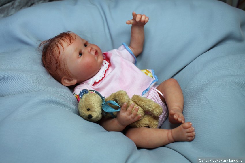 Mina от Didy Jakobsen. Мини кукла реборн Галины Людвиг (фото 2)