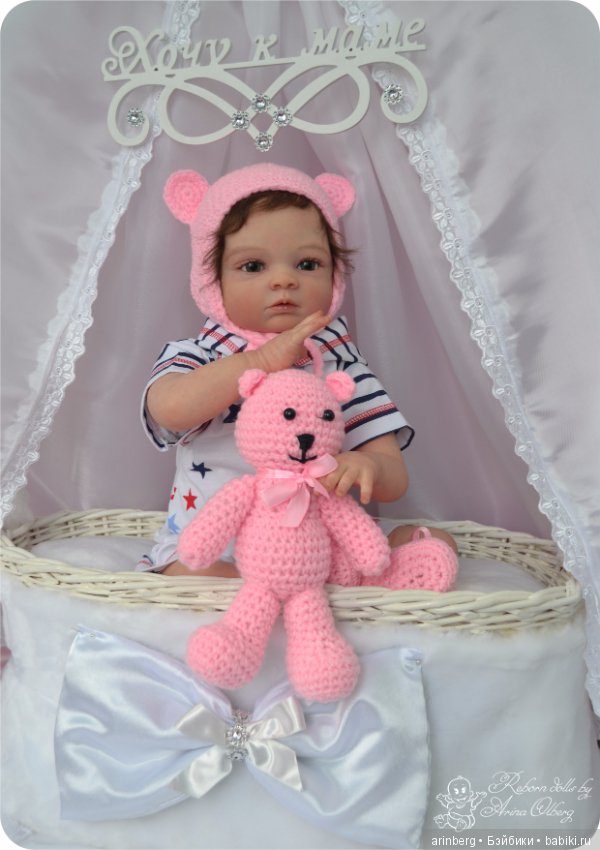 Кукла реборн Диана, молд Valentina by Gudrun Legler