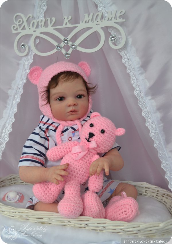 Кукла реборн Диана, молд Valentina by Gudrun Legler