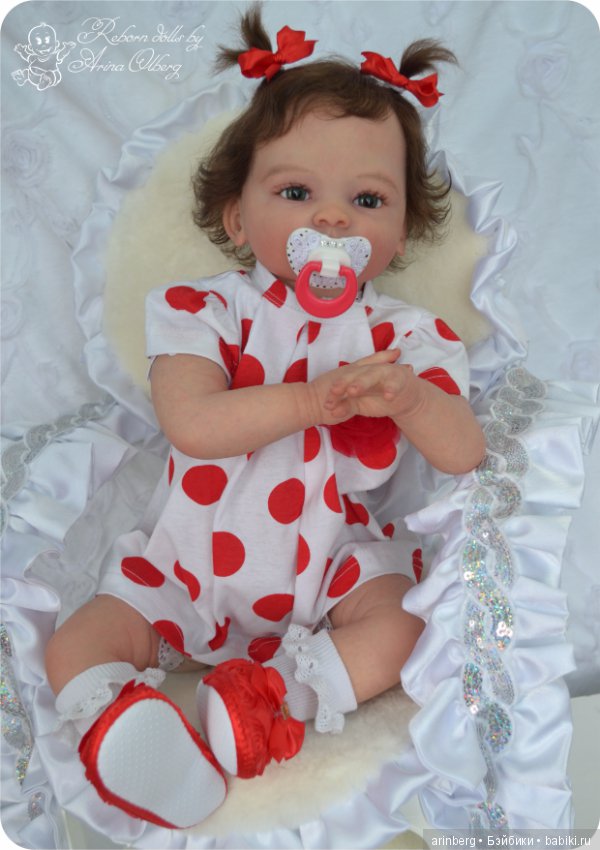 Кукла реборн Диана, молд Valentina by Gudrun Legler (фото 6)