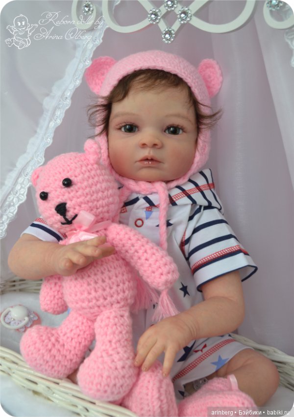 Кукла реборн Диана, молд Valentina by Gudrun Legler